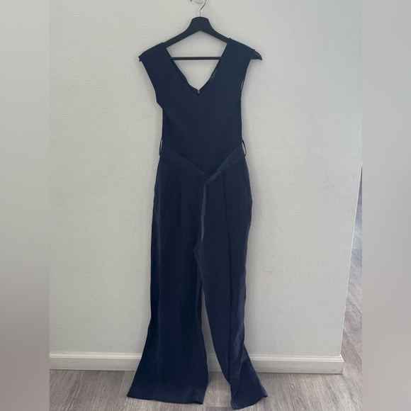 NWOT Ted Baker  Navy Jumpsuit size 4 - Picture 2 of 5